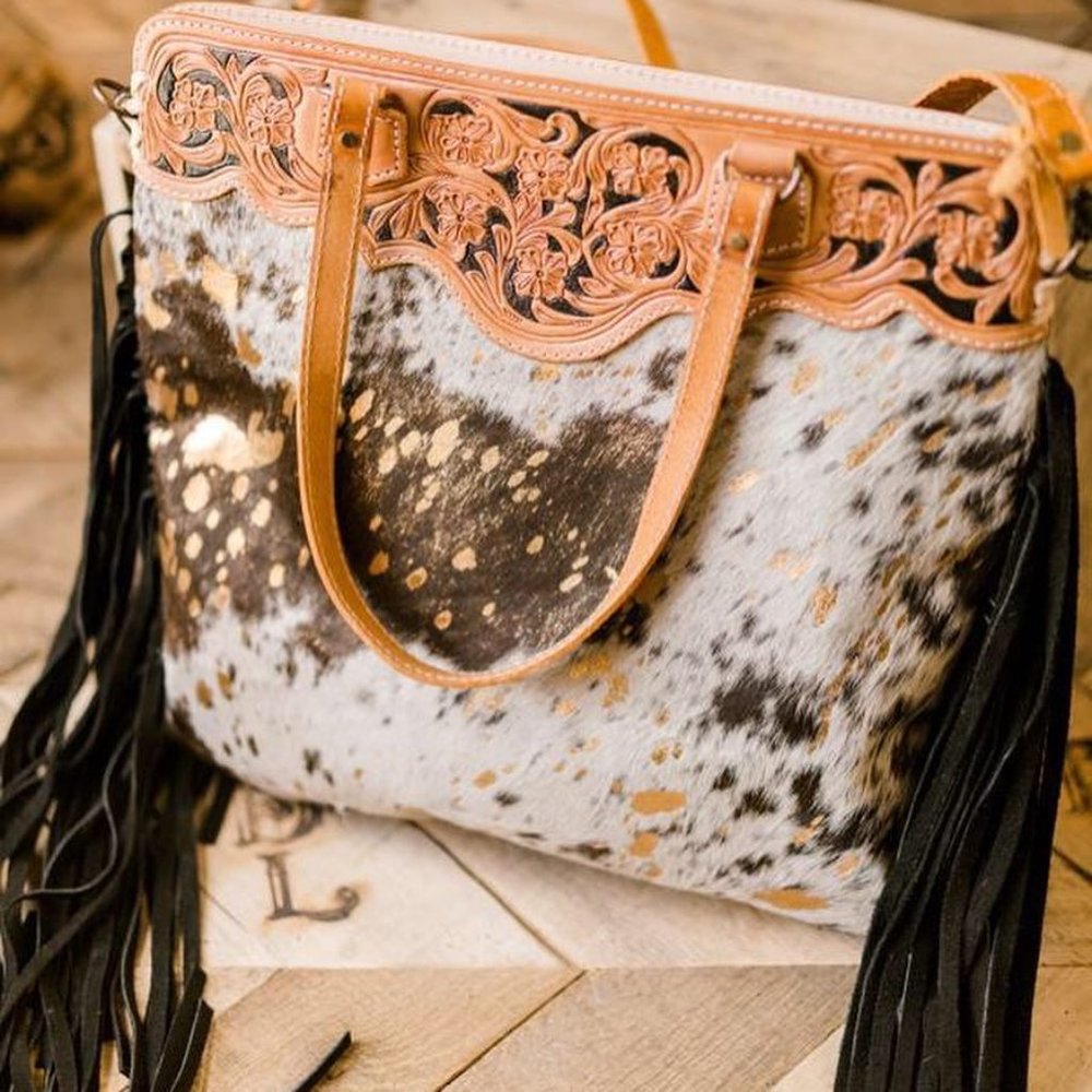 American Darling Fringe Purse - Picture 1 of 7
